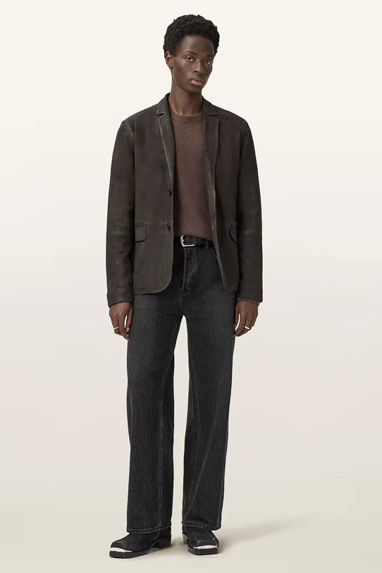 Замшевый пиджак AllSaints MONET M018LC