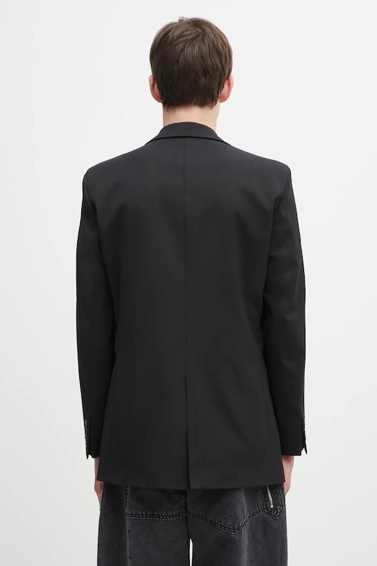 Odzież Aries marynarka z dodatkiem wełny AR7010204 czarny