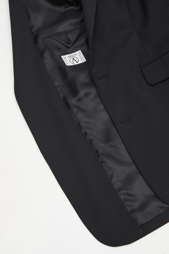 Aries marynarka z dodatkiem wełny AR7010204 czarny