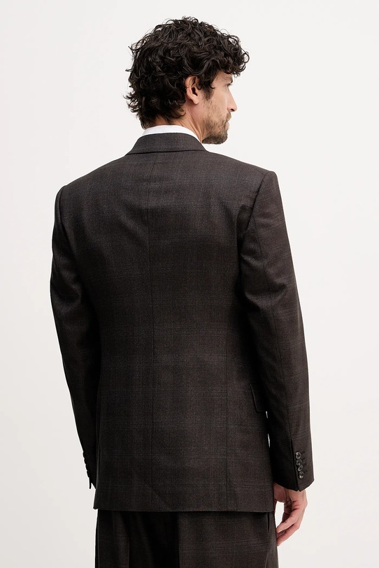 Odzież Emporio Armani marynarka wełniana EM004082.TE182704 szary