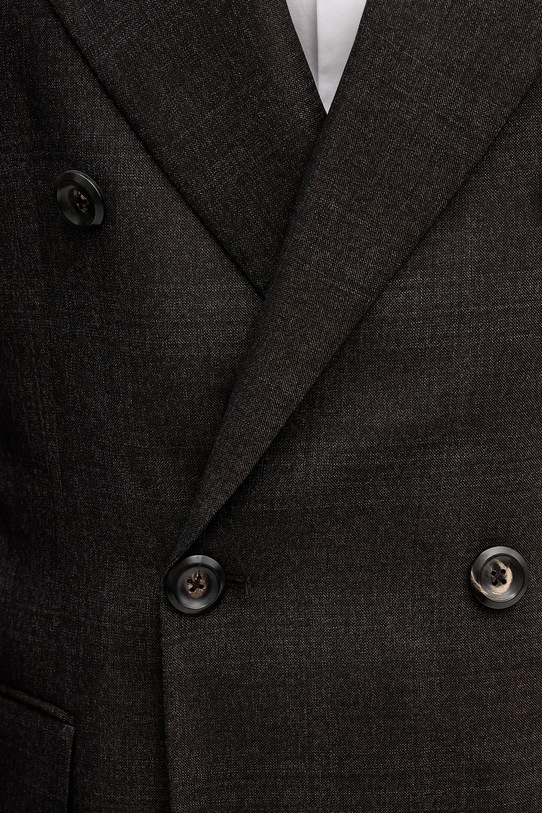 Emporio Armani marynarka wełniana EM004082.TE182704 szary