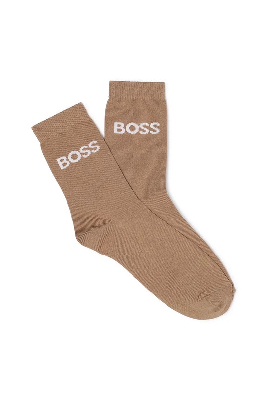 Otroške nogavice BOSS 3-pack J52636 črna AW25