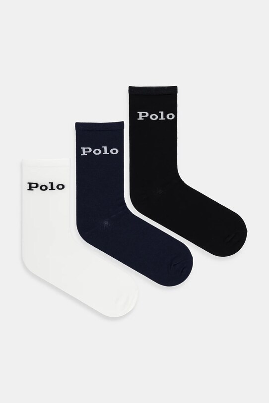 Polo Ralph Lauren skarpetki 3-pack skarpetki długie czarny 455940681