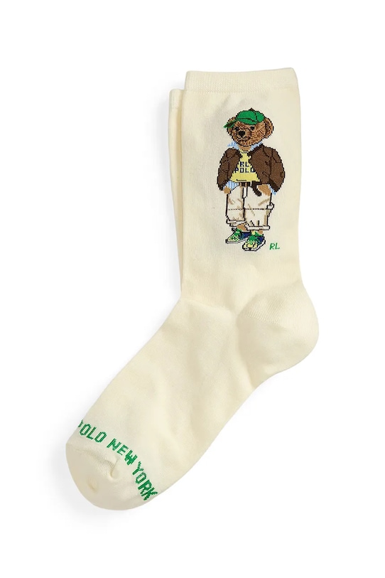 Ponožky Polo Ralph Lauren dlouhé ponožky béžová 455982926