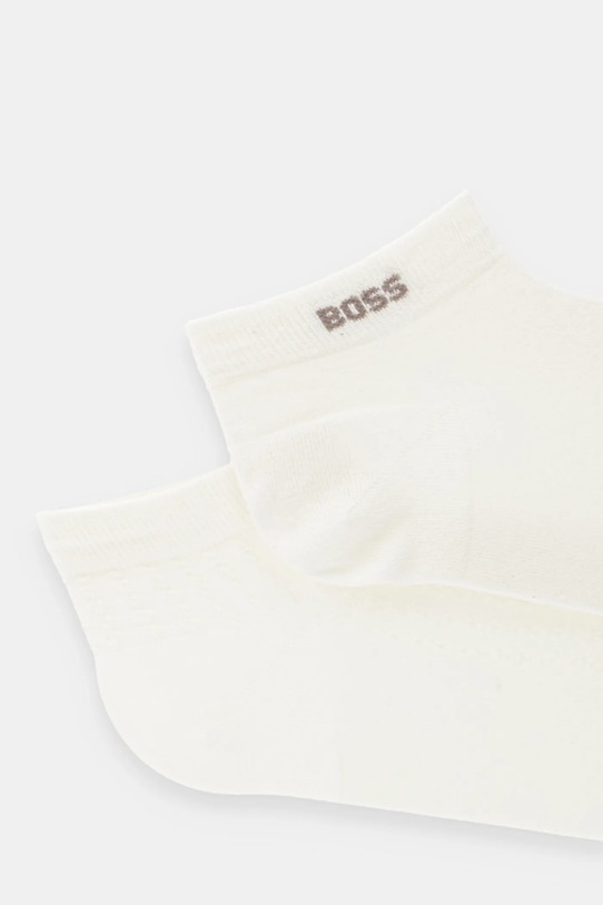 BOSS skarpetki 2-pack 50544227 beżowy AW25