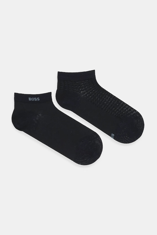 Čarape BOSS 2-pack bez uzorka crna 50544227