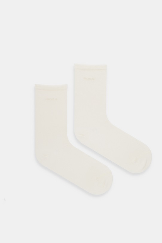 BOSS skarpetki 2-pack skarpetki długie beżowy 50543398