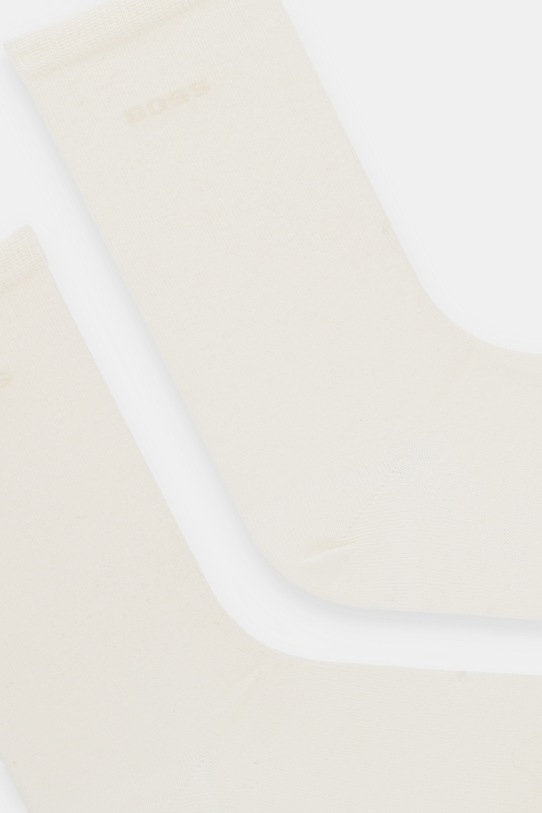 BOSS skarpetki 2-pack 50543398 beżowy AW25