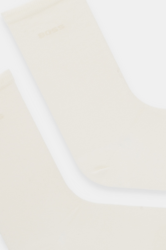 BOSS skarpetki 2-pack 50543398 beżowy AW25