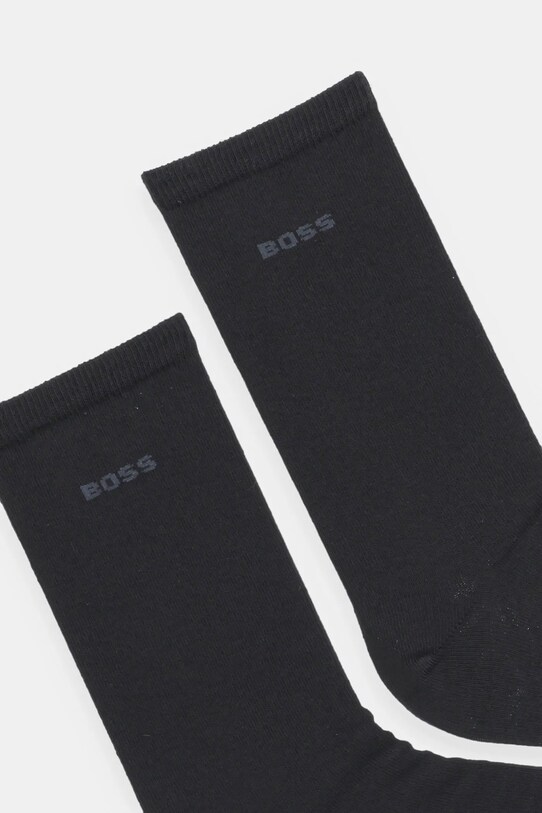 Шкарпетки BOSS 2-pack 50543398 чорний AW25