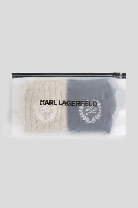 Носки с примесью шерсти Karl Lagerfeld 2 шт K/HOTEL мультиколор A3W47035