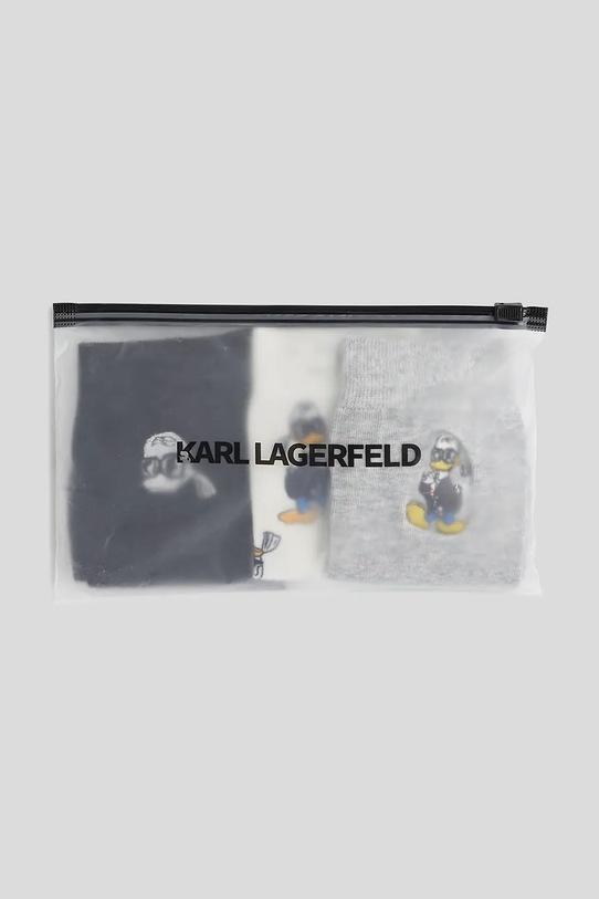 Κάλτσες Karl Lagerfeld KL X DISNEY 3-pack πολύχρωμο A3W47051