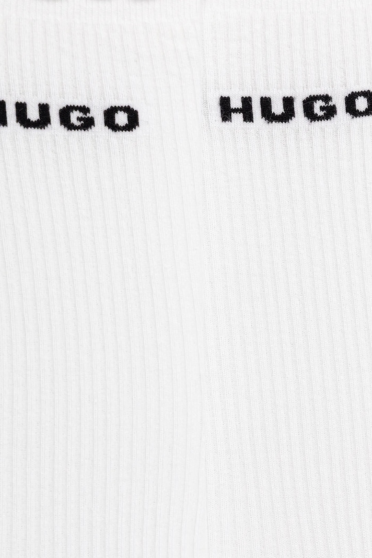 HUGO șosete 2-pack 50543178 alb AW25