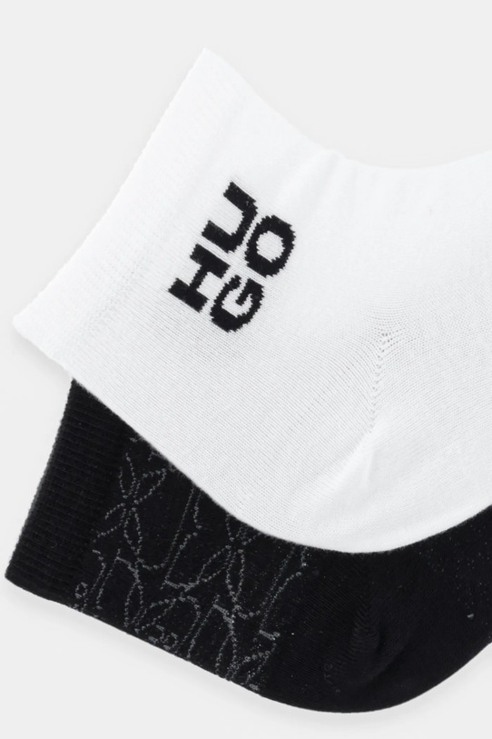 HUGO zokni 2 pár 50543179 fekete AW25