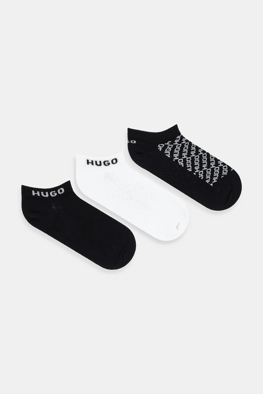 HUGO skarpetki 3-pack skarpetki długie czarny 50543195