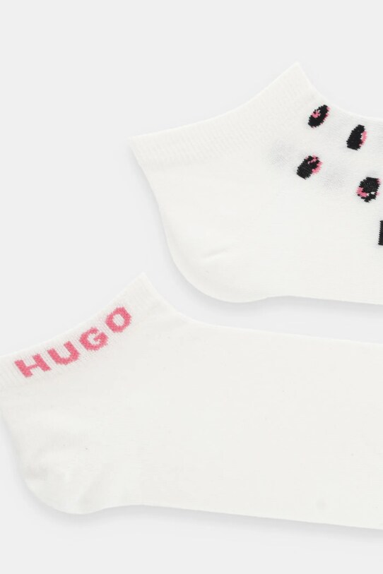 HUGO skarpetki 2-pack 50545114 beżowy AW25