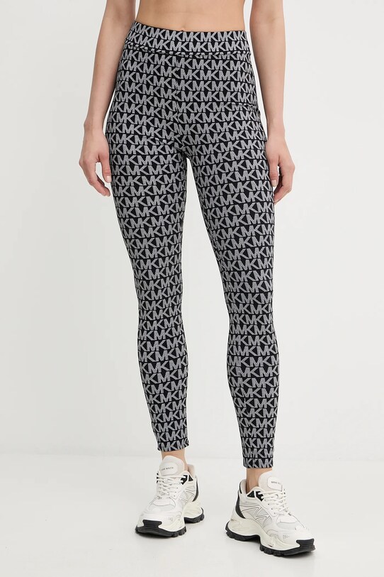 MICHAEL Michael Kors legginsy wzorzyste czarny MT530WN63M