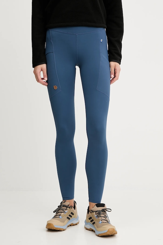 Αθλητικό κολάν Fjallraven Abisko πλεκτό ύφασμα μπλε F84773.534