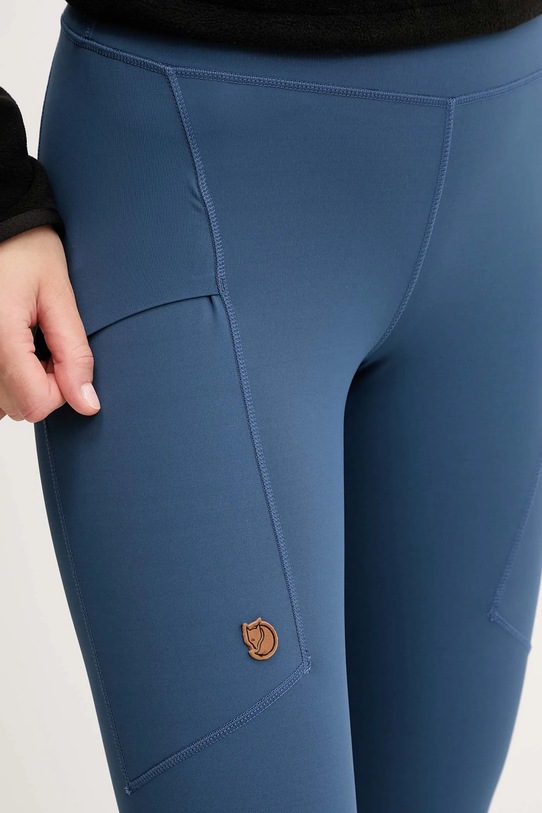 Fjallraven legginsy sportowe Abisko niebieski F84773.534