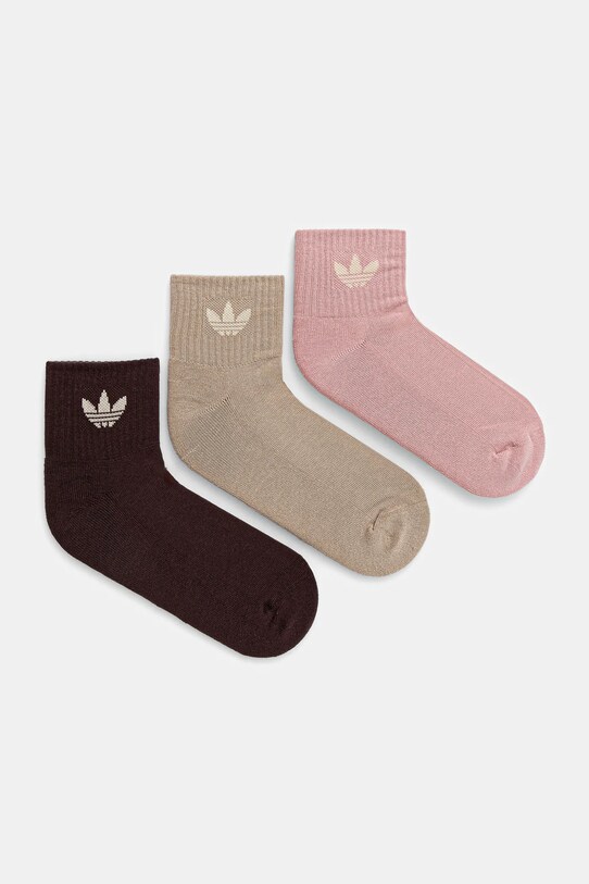 adidas Originals calzini pacco da 3 calzini rosa JV8596