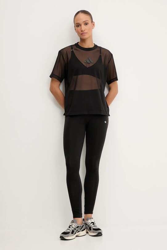 adidas Originals colanți JW7307 negru AW25
