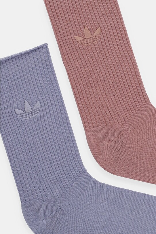 Шкарпетки adidas Originals Trefoil  2-pack JW8001 помаранчевий AW25
