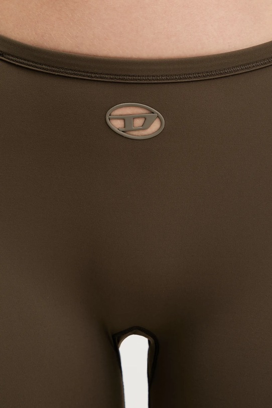 Diesel legginsy MINA-UTLT zielony A18318.0PJBA