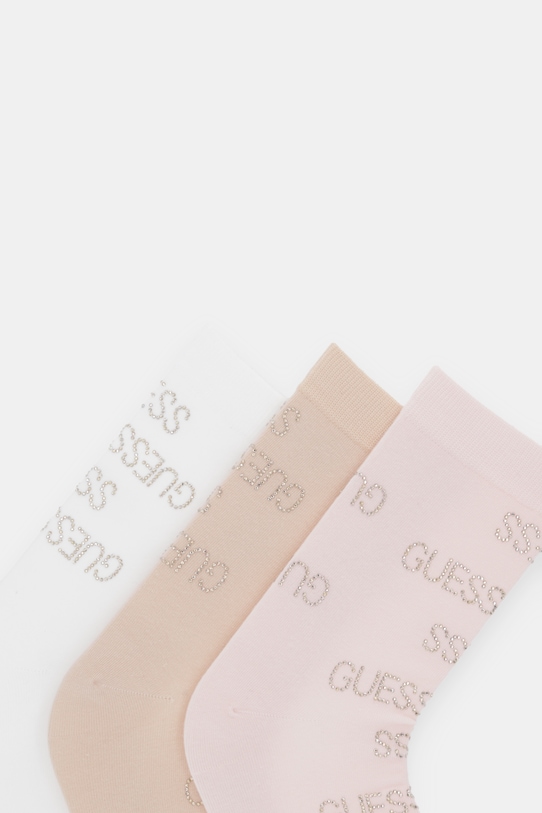 Guess skarpetki 3-pack O5BG04.KBZU0 różowy NC25