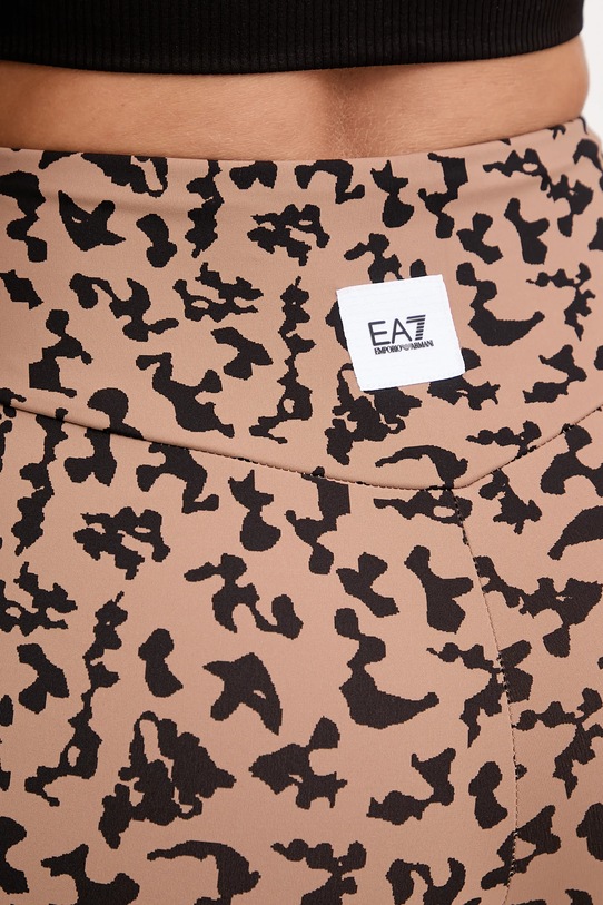 Tréninkové legíny EA7 Emporio Armani hnědá AF15565.7W000564