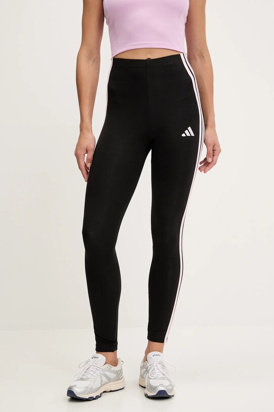 adidas colanți Essentials tricotaj negru JW1815