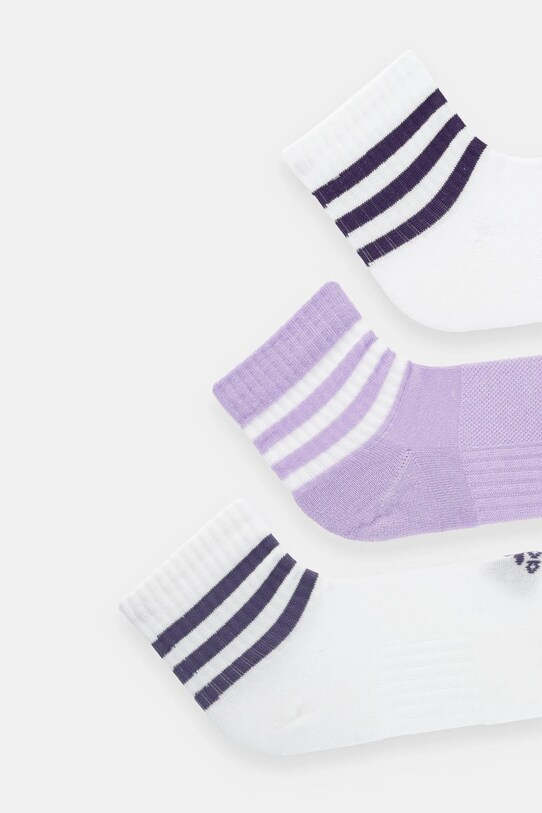 adidas șosete Essentials 3-pack JW2768 alb AW25