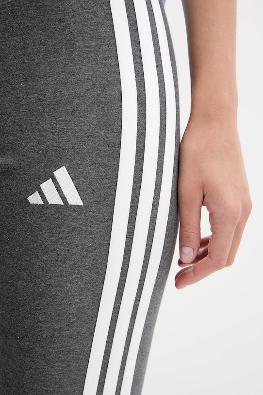 adidas leggings 3-Stripes grigio JZ3299