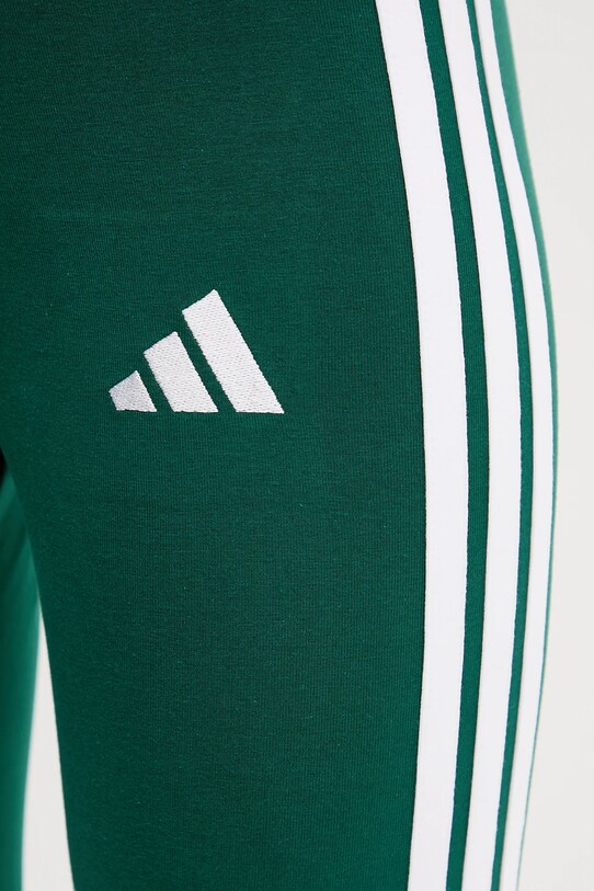 Odzież adidas legginsy 3-Stripes KB7663 zielony