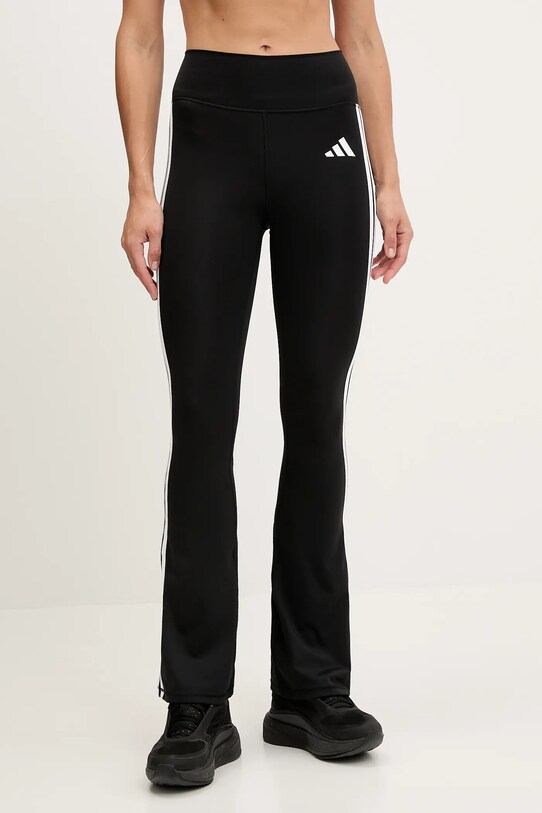 adidas Performance leggins de antrenament Optime Essentials cu modele negru JD6544
