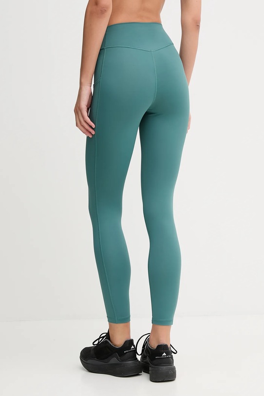Odzież adidas Performance legginsy treningowe Optime JW7610 turkusowy