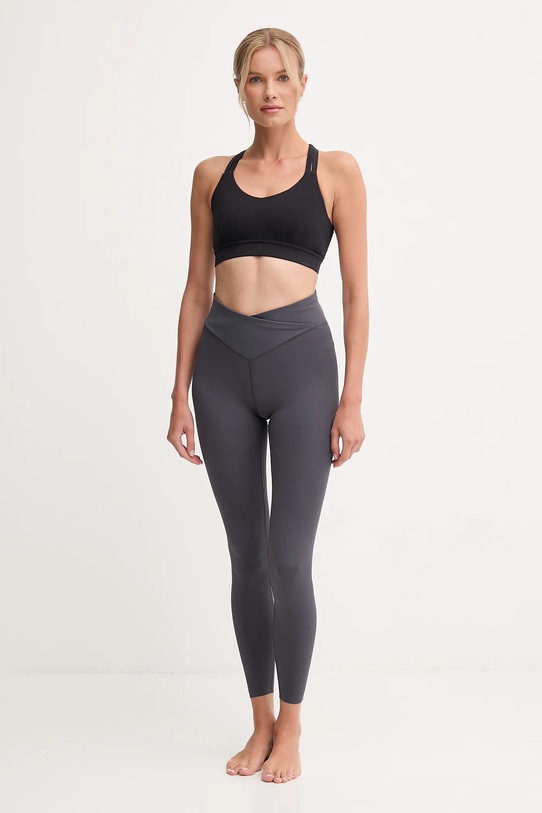 Hummel legginsy do jogi 230453 szary AW25