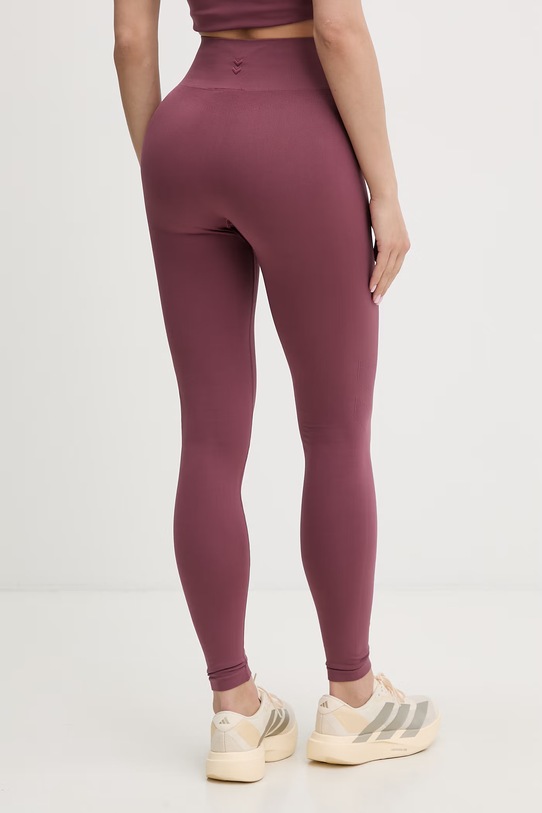 Oblečenie Hummel legíny dámske 231653 burgundské