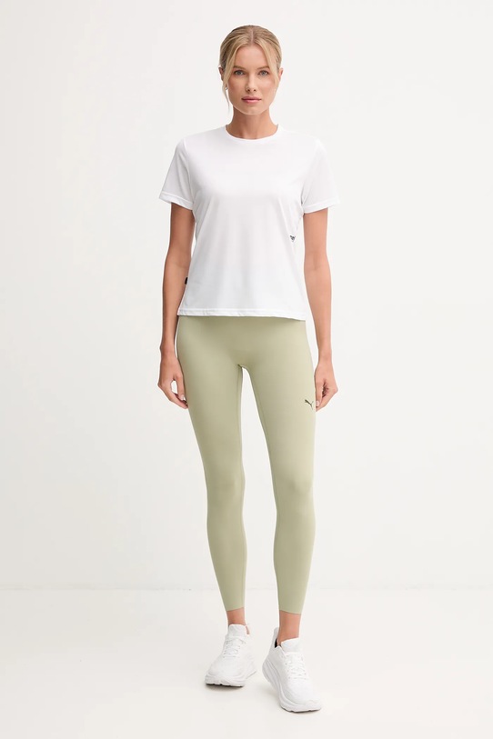 Puma legginsy treningowe 527463 zielony AW25