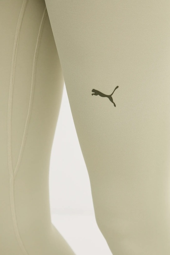 Puma legginsy treningowe zielony 527463