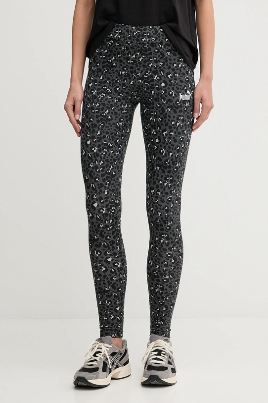 Puma legginsy wzorzyste szary 688085