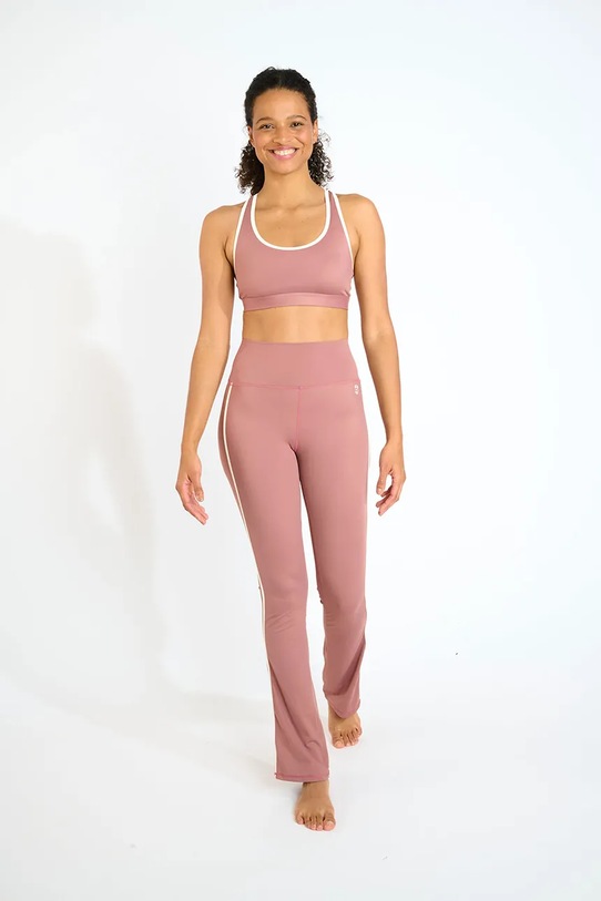 Banana Moon legginsy Wellflow UNITY.WELLFLOW różowy AW25
