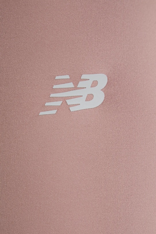 New Balance legginsy treningowe brązowy WP51126EAS