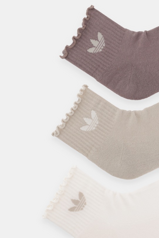 adidas Originals șosete 3-pack KD5553 bej AW25