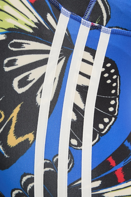 adidas Performance legginsy treningowe x Farm Rio niebieski JL8628