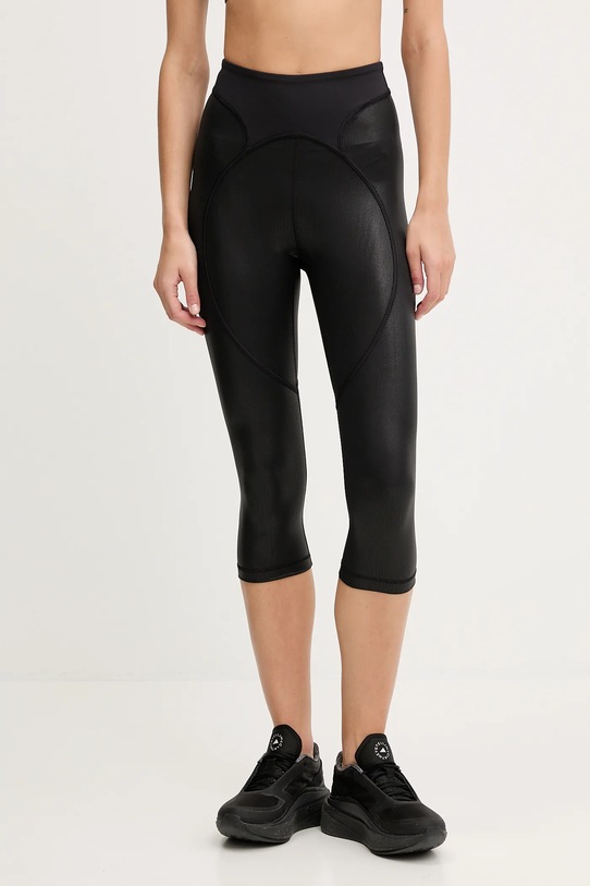 adidas by Stella McCartney legginsy treningowe TruePurpose z elastanem czarny JM8462