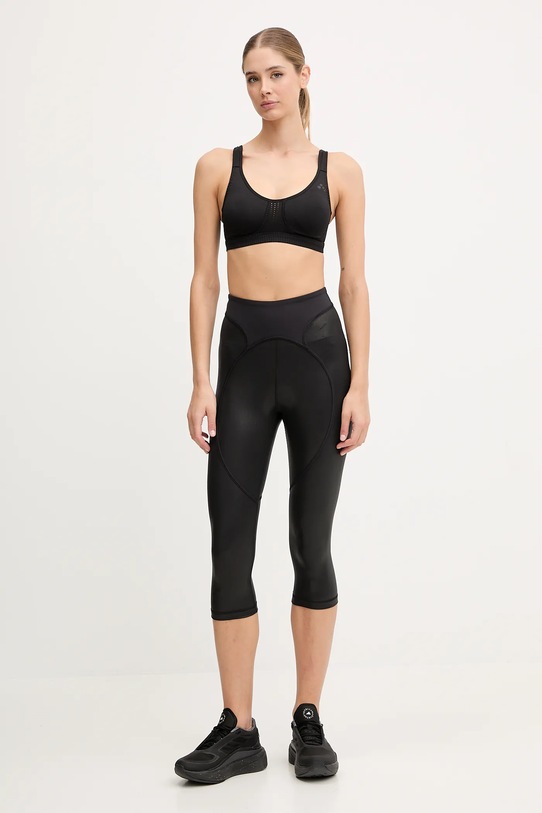 adidas by Stella McCartney legginsy treningowe TruePurpose JM8462 czarny AW25