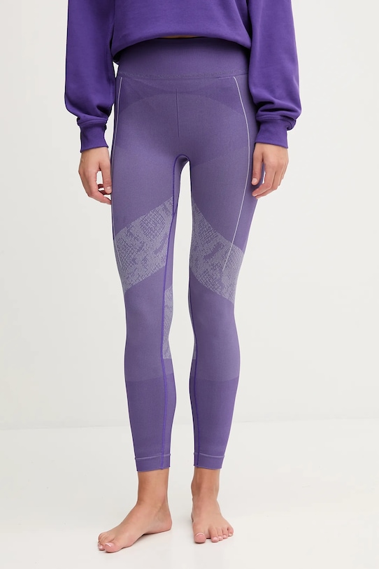 adidas by Stella McCartney jambiere de yoga tricotaj violet JN0544