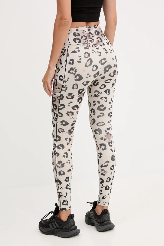 Odzież adidas Performance legginsy treningowe Optime Essentials Full Length Leggings Print JY4606 beżowy