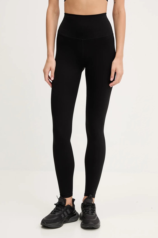 P.E Nation legginsy treningowe Frequency z elastanem czarny 243G318