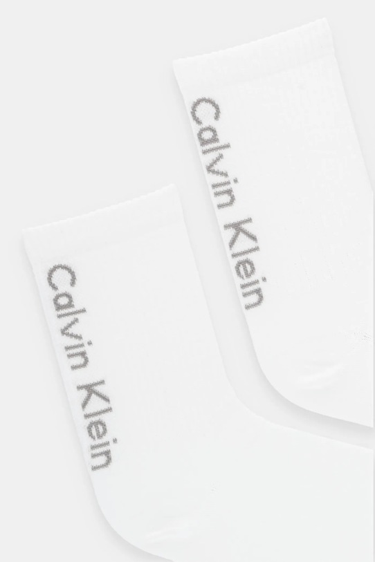 Calvin Klein Jeans skarpetki 2-pack 701235379 biały AW25